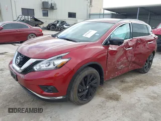 2017 Nissan Murano SV with VIN 5N1AZ2MGXHN156862, listed as a IAAI auction lot 41761375 with 8,430 mi miles. Bid and sale history available at carsss.com. Image 17.