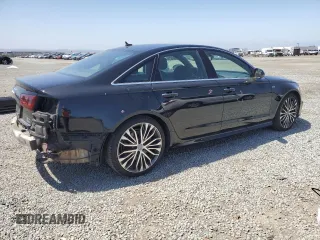 2016 Audi A6 Premium Plus with VIN WAUGFAFC1GN076986, listed as a Copart auction lot 56123585 with 100,837 mi miles and Salvage title. Bid and sale history available at DreamBid. Image 3.