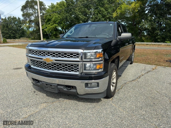 2014 Chevrolet Silverado 1500 LT with VIN 3GCUKREH3EG566168, listed as a Copart auction lot 84893154 with 184,844 mi miles and Clean Title. Bid and sale history available at carsss.com. Image 2.