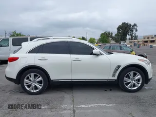 2012 Infiniti FX with VIN JN8AS1MUXCM122268, listed as a IAAI auction lot 42139233 with 158,338 mi miles. Bid and sale history available at carsss.com. Image 13.