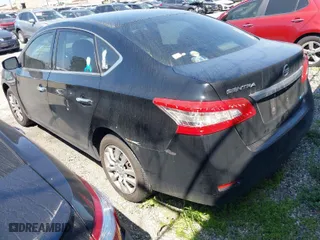 2014 Nissan Sentra SV with VIN 3N1AB7AP7EL697215, listed as a IAAI auction lot 41903464 with 124,977 mi miles. Bid and sale history available at carsss.com. Image 3.