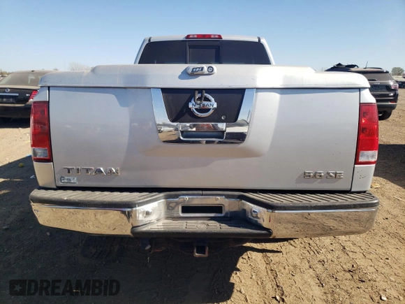 2004 Nissan Titan SE with VIN 1N6AA06AX4N506104, listed as a Copart auction lot 76545534 with 174,129 mi miles and Salvage Title. Bid and sale history available at carsss.com. Image 6.