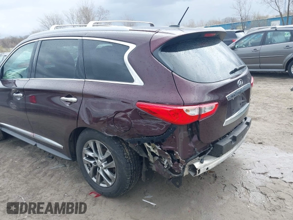 2015 Infiniti QX60 with VIN 5N1AL0MM4FC540138, listed as a IAAI auction lot 42032614 with 93,870 mi miles. Bid and sale history available at carsss.com. Image 15.