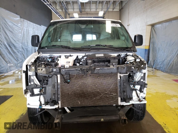 2022 Chevrolet Express Passenger LS with VIN 1GAZGNFP2N1295097, listed as a Copart auction lot 42342675 with 39,207 mi miles and Clean title. Bid and sale history available at DreamBid. Image 5.