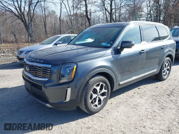 2021 Kia Telluride EX with VIN 5XYP34HC7MG126819, listed as a IAAI auction lot 41967726 with 65,720 mi miles and . Bid and sale history available at DreamBid. Image 2.