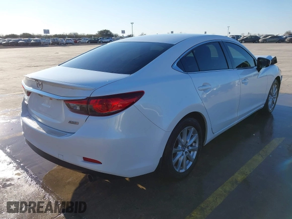 2015 Mazda 6 i Sport with VIN JM1GJ1U53F1196218, listed as a IAAI auction lot 41385343 with 133,508 mi miles. Bid and sale history available at carsss.com. Image 4.