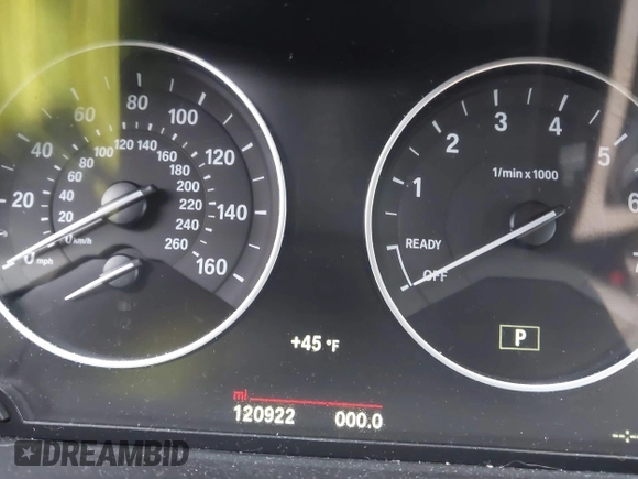 2016 BMW X1 xDrive28i with VIN WBXHT3C31GP881488, listed as a IAAI auction lot 41693116 with 120,922 mi miles. Bid and sale history available at carsss.com. Image 7.