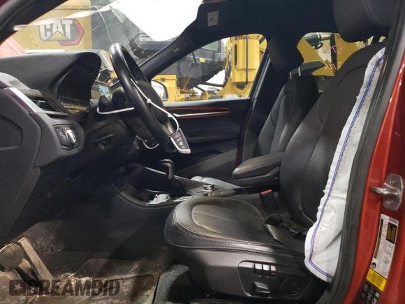 2018 BMW X1 xDrive28i with VIN WBXHT3C37J5L25365, listed as a Copart auction lot 50056365 with 36,200 mi miles and Salvage Title. Bid and sale history available at carsss.com. Image 7.