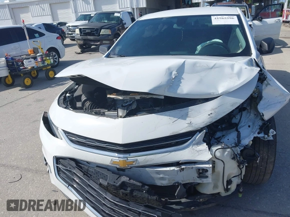 2017 Chevrolet Malibu LS with VIN 1G1ZB5ST2HF205424, listed as a IAAI auction lot 41965596 with Not Provided miles and . Bid and sale history available at DreamBid. Image 12.