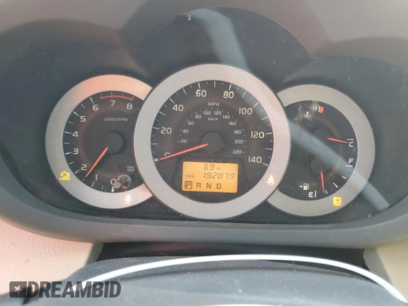 2009 Toyota RAV4 with VIN 2T3ZF31V39W006143, listed as a Copart auction lot 55266355 with 192,879 mi miles and Clean title. Bid and sale history available at DreamBid. Image 9.