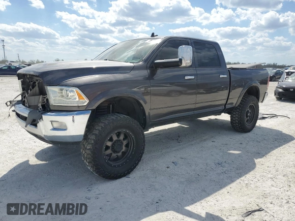 2014 Ram 2500 Laramie with VIN 3C6UR5FL2EG147937, listed as a Copart auction lot 46287675 with Not Provided miles and Non Repairable. Bid and sale history available at carsss.com. Image 1.