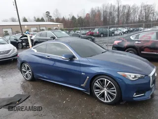 2018 Infiniti Q60 Luxe with VIN JN1EV7EKXJM340084, listed as a IAAI auction lot 41082927 with 84,531 mi miles and . Bid and sale history available at DreamBid. Image 1.