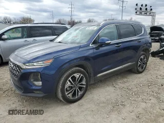 2020 Hyundai Santa Fe Limited with VIN 5NMS5CAA0LH289436, listed as a Copart auction lot 50420265 with 79,614 mi miles and Salvage Title. Bid and sale history available at carsss.com. Image 1.
