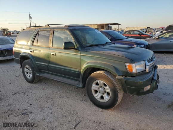 2002 Toyota 4Runner Limited with VIN JT3GN87R220231427, listed as a Copart auction lot 88903715 with 333,993 mi miles and Salvage Title. Bid and sale history available at carsss.com. Image 4.