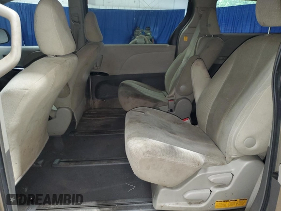 2011 Toyota Sienna with VIN 5TDZK3DC6BS043328, listed as a Copart auction lot 57793075 with 252,087 mi miles and Clean title. Bid and sale history available at DreamBid. Image 11.
