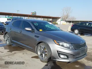 2014 Kia Optima SX with VIN 5XXGR4A78EG286628, listed as a IAAI auction lot 41824327 with 140,690 mi miles and . Bid and sale history available at DreamBid. Image 1.