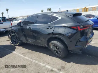 2022 Lexus NX 350 with VIN JTJAGCEZ4N5000938, listed as a Copart auction lot 57673895 with 36,396 mi miles and Salvage title. Bid and sale history available at DreamBid. Image 2.