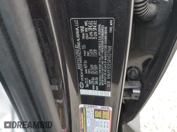 2024 Hyundai Tucson SEL with VIN 5NMJF3DE5RH327968, listed as a Copart auction lot 82762874 with 28,286 mi miles and Salvage Title. Bid and sale history available at carsss.com. Image 15.