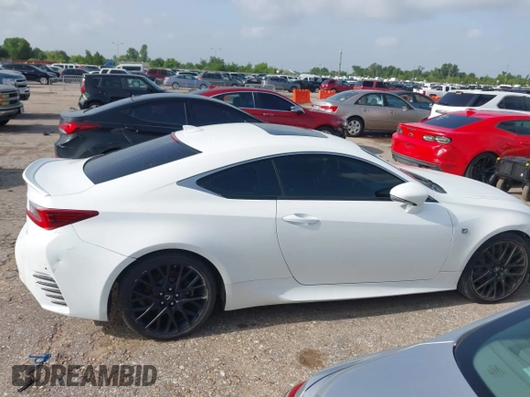 2015 Lexus RC 350 F Sport with VIN JTHHE5BC4F5008864, listed as a IAAI auction lot 42624291 with 103,427 mi miles and . Bid and sale history available at DreamBid. Image 13.