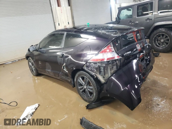 2015 Honda CR-Z with VIN JHMZF1D42FS002188, listed as a Copart auction lot 48686485 with 71,729 mi miles and Salvage Title. Bid and sale history available at carsss.com. Image 2.
