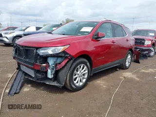 2018 Chevrolet Equinox LT with VIN 2GNAXSEV5J6340521, listed as a IAAI auction lot 42112332 with 57,857 mi miles. Bid and sale history available at carsss.com. Image 18.