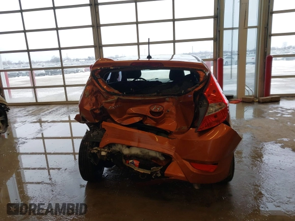 2015 Hyundai Accent GS with VIN KMHCT5AE6FU211955, listed as a IAAI auction lot 41610857 with 106,497 mi miles. Bid and sale history available at carsss.com. Image 16.