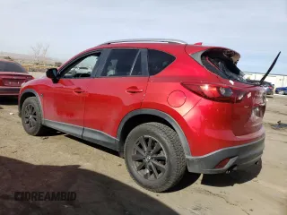 2016 Mazda CX-5 Grand Touring with VIN JM3KE4DYXG0850270, listed as a Copart auction lot 83681274 with 121,486 mi miles and Salvage Title. Bid and sale history available at carsss.com. Image 2.