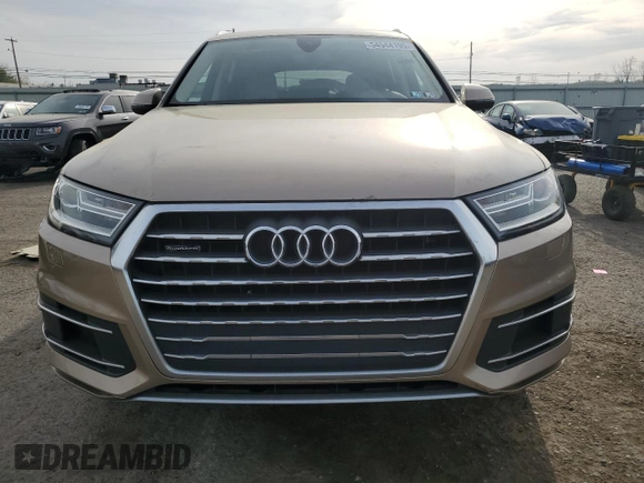 2018 Audi Q7 Premium with VIN WA1AHAF70JD025685, listed as a Copart auction lot 54544195 with 63,801 mi miles and Salvage title. Bid and sale history available at DreamBid. Image 5.