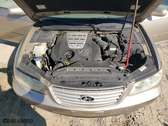 2006 Hyundai Azera SE with VIN KMHFC46F16A070299, listed as a Copart auction lot 77347844 with 161,000 mi miles and Salvage Title. Bid and sale history available at carsss.com. Image 11.