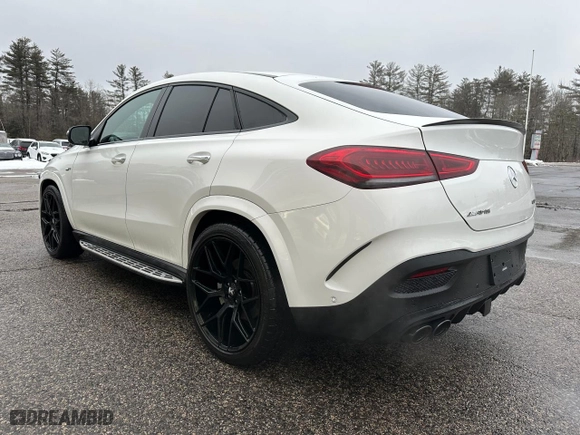 2021 Mercedes-Benz GLE with VIN 4JGFD6BB6MA292555, listed as a Copart auction lot 46348155 with 95,538 mi miles and Clean Title. Bid and sale history available at carsss.com. Image 3.