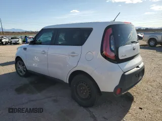 2015 Kia Soul + with VIN KNDJP3A52F7182005, listed as a Copart auction lot 48821775 with 163,209 mi miles and Clean Title. Bid and sale history available at carsss.com. Image 2.
