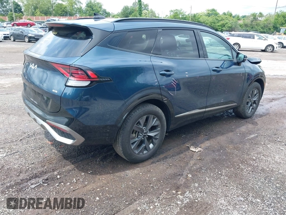 2023 Kia Sportage SX-Prestige with VIN KNDPXCAGXP7011855, listed as a IAAI auction lot 42346789 with 39,088 mi miles and . Bid and sale history available at DreamBid. Image 4.
