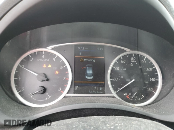 2019 Nissan Sentra S with VIN 3N1AB7AP1KY344824, listed as a Copart auction lot 52818505 with 81,651 mi miles and Salvage title. Bid and sale history available at DreamBid. Image 9.