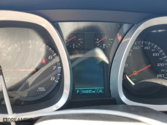 2016 Chevrolet Equinox LTZ with VIN 2GNALDEK5G6194448, listed as a Copart auction lot 51976045 with 104,695 mi miles and Salvage Title. Bid and sale history available at carsss.com. Image 9.
