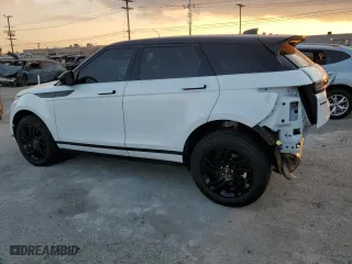2023 Land Rover Range Rover Evoque S with VIN SALZJ2FXXPH199843, listed as a Copart auction lot 81384124 with 13,111 mi miles and Salvage Title. Bid and sale history available at carsss.com. Image 2.