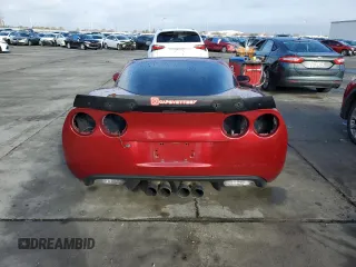 2008 Chevrolet Corvette with VIN 1G1YY26W485107420, listed as a Copart auction lot 84562374 with 0 mi miles and Salvage Title. Bid and sale history available at carsss.com. Image 6.