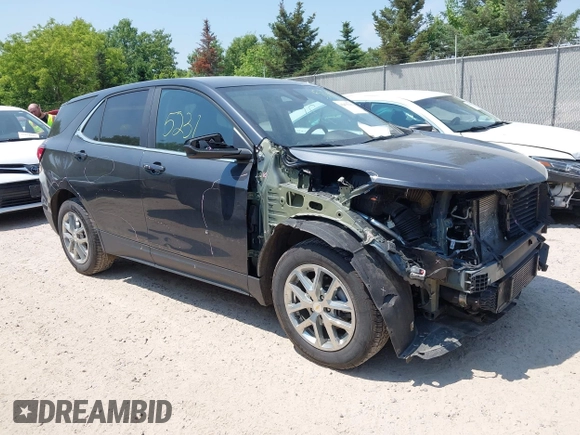 2023 Chevrolet Equinox LT with VIN 3GNAXUEG2PS117506, listed as a IAAI auction lot 42475231 with 66,184 mi miles and . Bid and sale history available at DreamBid. Image 1.