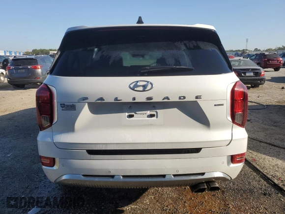 2021 Hyundai Palisade Calligraphy z VIN KM8R7DHE0MU314204, wystawiony jako Copart lot #49709725 z przebiegiem 60 356 mil mil oraz Szkoda całkowita • Salvage title. Historia ofert i sprzedaży dostępna na DreamBid. Obrazek 6.