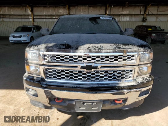 2015 Chevrolet Silverado 1500 LT with VIN 1GCNKREC3FZ257746, listed as a Copart auction lot 46103115 with 61,192 mi miles and Salvage Title. Bid and sale history available at carsss.com. Image 5.