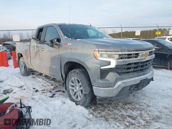 2024 Chevrolet Silverado 1500 LT with VIN 1GCRDDED6RZ212229, listed as a IAAI auction lot 41375207 with 13,728 mi miles and . Bid and sale history available at DreamBid. Image 1.