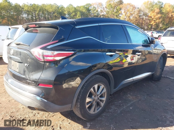 2018 Nissan Murano S with VIN 5N1AZ2MG2JN121352, listed as a IAAI auction lot 41064604 with 114,574 mi miles and . Bid and sale history available at DreamBid. Image 4.