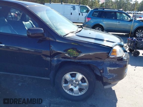 2005 Acura MDX with VIN 2HNYD18225H543379, listed as a IAAI auction lot 42040171 with 234,505 mi miles. Bid and sale history available at carsss.com. Image 6.
