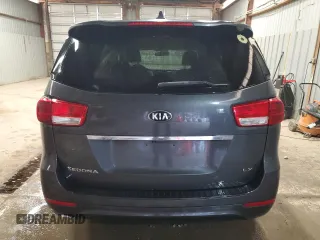 2017 Kia Sedona LX with VIN KNDMB5C17H6236067, listed as a Copart auction lot 52920885 with 131,299 mi miles and Salvage Title. Bid and sale history available at carsss.com. Image 6.
