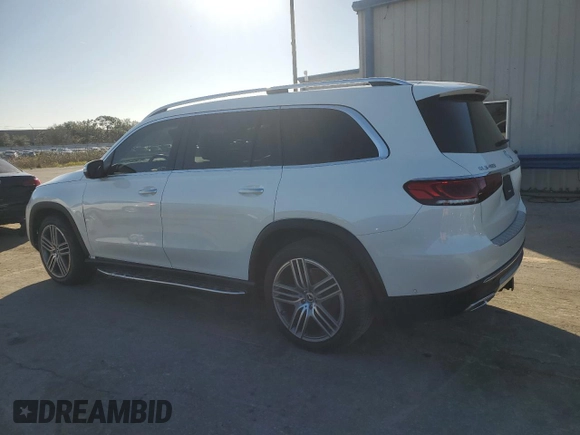 2021 Mercedes-Benz GLS with VIN 4JGFF5KE2MA390822, listed as a Copart auction lot 80449323 with 18,461 mi miles. Bid and sale history available at carsss.com. Image 2.