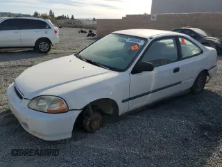 1998 Honda Civic DX with VIN 1HGEJ6228WL007789, listed as a Copart auction lot 76805484 with 369,452 mi miles and Clean Title. Bid and sale history available at carsss.com. Image 1.