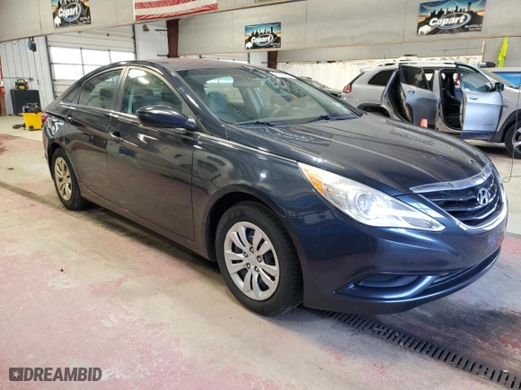 2011 Hyundai Sonata GLS PZEV with VIN 5NPEB4AC8BH194654, listed as a Copart auction lot 51593605 with 197,419 mi miles and Salvage Title. Bid and sale history available at carsss.com. Image 4.