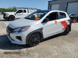 2024 Mitsubishi Mirage Black Edition with VIN ML32AWHJ6RH022611, listed as a Copart auction lot 53972165 with 6,372 mi miles and Clean title. Bid and sale history available at DreamBid. Image 1.