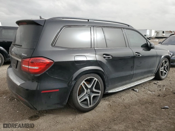 2019 Mercedes-Benz GLS with VIN 4JGDF7DE2KB199392, listed as a Copart auction lot 49674175 with 81,808 mi miles and Clean Title. Bid and sale history available at carsss.com. Image 3.