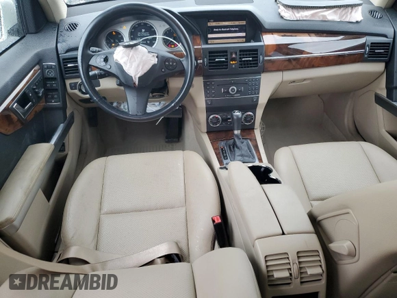 2012 Mercedes-Benz GLK 350 with VIN WDCGG8HB2CF761607, listed as a Copart auction lot 55866675 with 142,643 mi miles and Salvage Title. Bid and sale history available at DreamBid. Image 8.