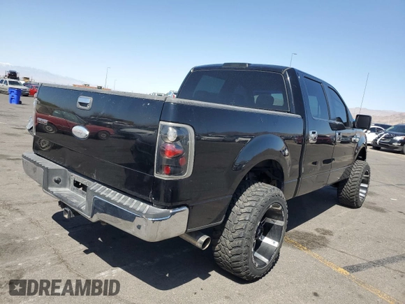 2006 Ford F-150 XLT with VIN 1FTPW14556KD72391, listed as a Copart auction lot 52216265 with 203,699 mi miles and Clean Title. Bid and sale history available at carsss.com. Image 3.